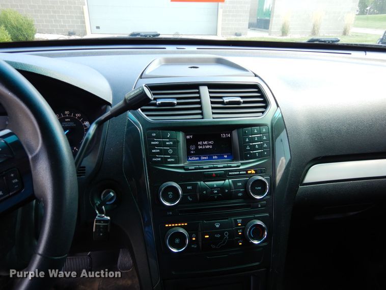 image for item DS1356 2016 Ford Explorer Police Interceptor  SUV