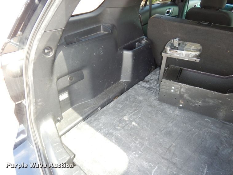 image for item DS1356 2016 Ford Explorer Police Interceptor  SUV