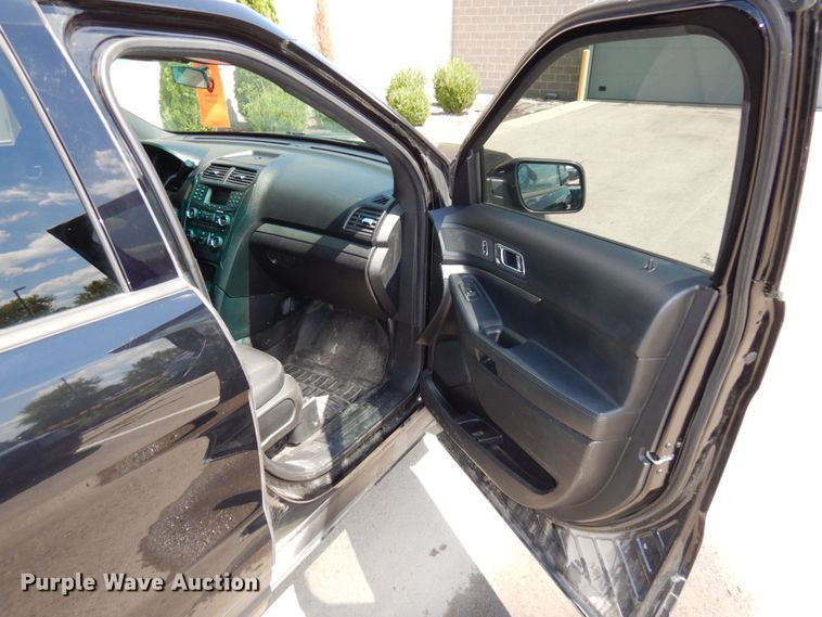 image for item DS1356 2016 Ford Explorer Police Interceptor  SUV