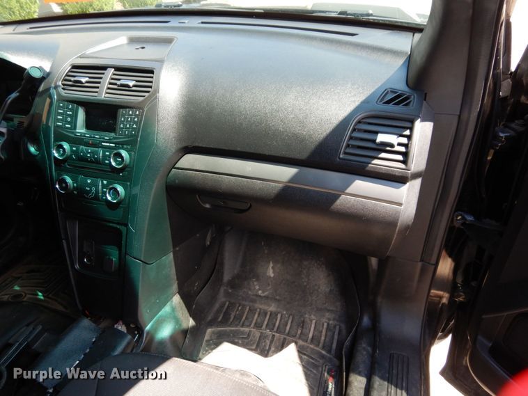 image for item DS1356 2016 Ford Explorer Police Interceptor  SUV