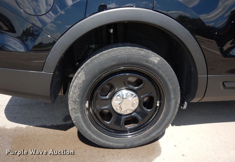 image for item DS1356 2016 Ford Explorer Police Interceptor  SUV