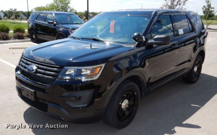 image for item DS1357 2018 Ford Explorer Police Interceptor  SUV