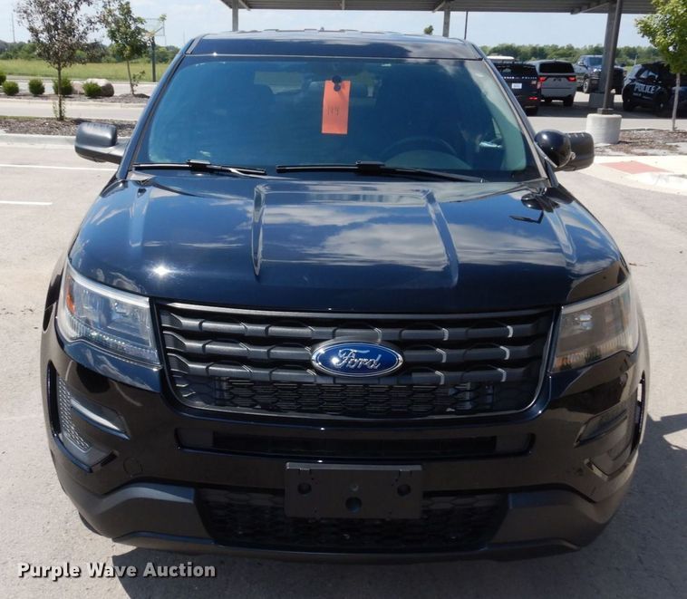 image for item DS1357 2018 Ford Explorer Police Interceptor  SUV