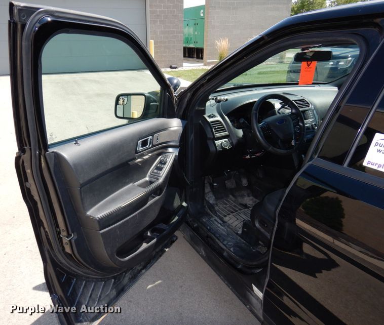 image for item DS1357 2018 Ford Explorer Police Interceptor  SUV