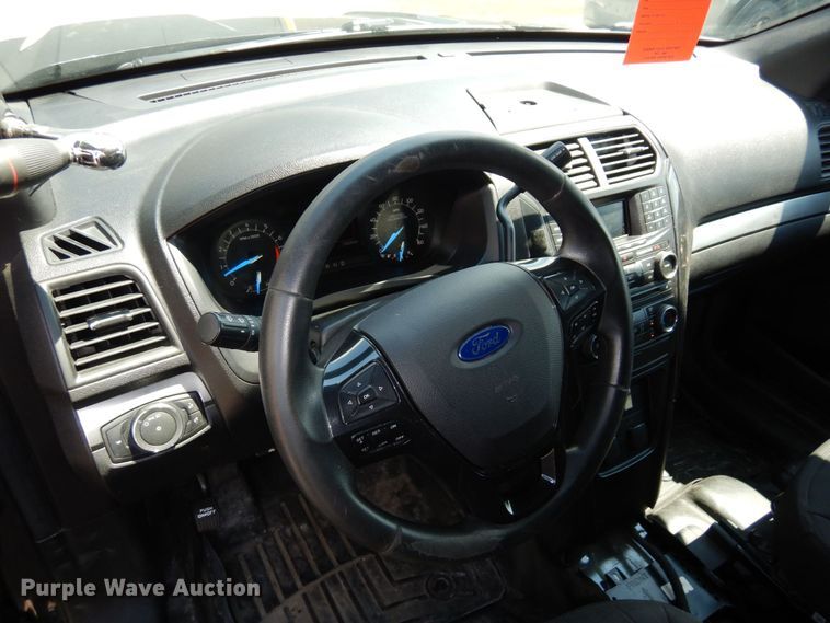 image for item DS1357 2018 Ford Explorer Police Interceptor  SUV