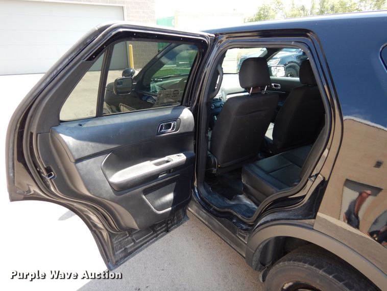 image for item DS1357 2018 Ford Explorer Police Interceptor  SUV
