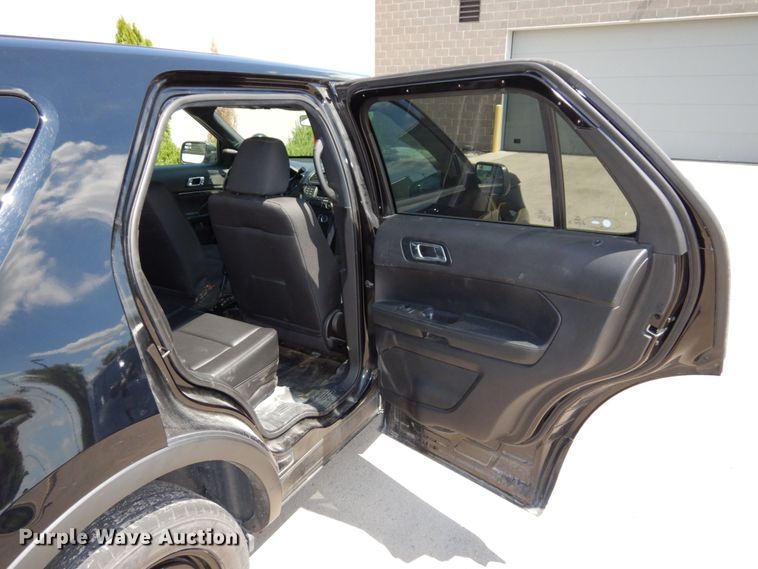 image for item DS1357 2018 Ford Explorer Police Interceptor  SUV