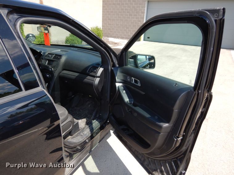 image for item DS1357 2018 Ford Explorer Police Interceptor  SUV