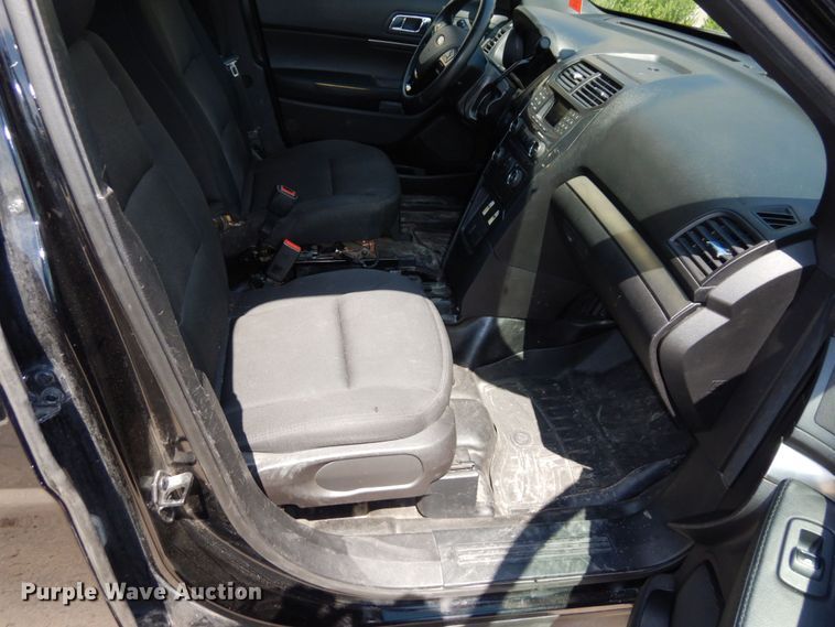 image for item DS1357 2018 Ford Explorer Police Interceptor  SUV