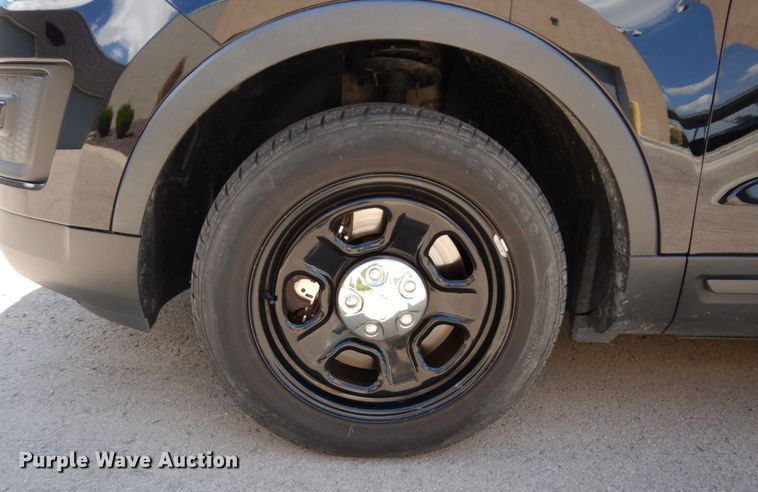 image for item DS1357 2018 Ford Explorer Police Interceptor  SUV