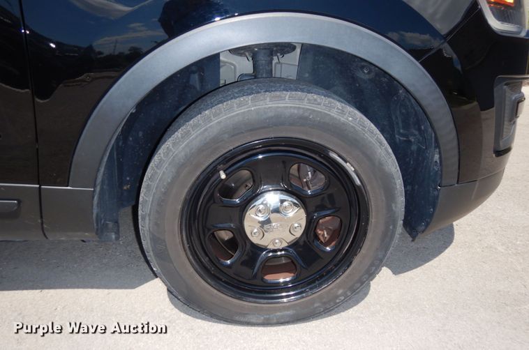 image for item DS1357 2018 Ford Explorer Police Interceptor  SUV