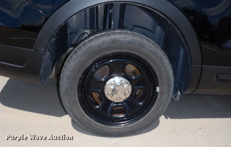 image for item DS1357 2018 Ford Explorer Police Interceptor  SUV