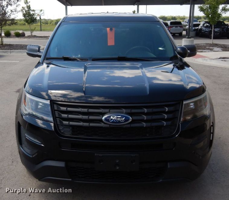 image for item DS1358 2018 Ford Explorer Police Interceptor  SUV