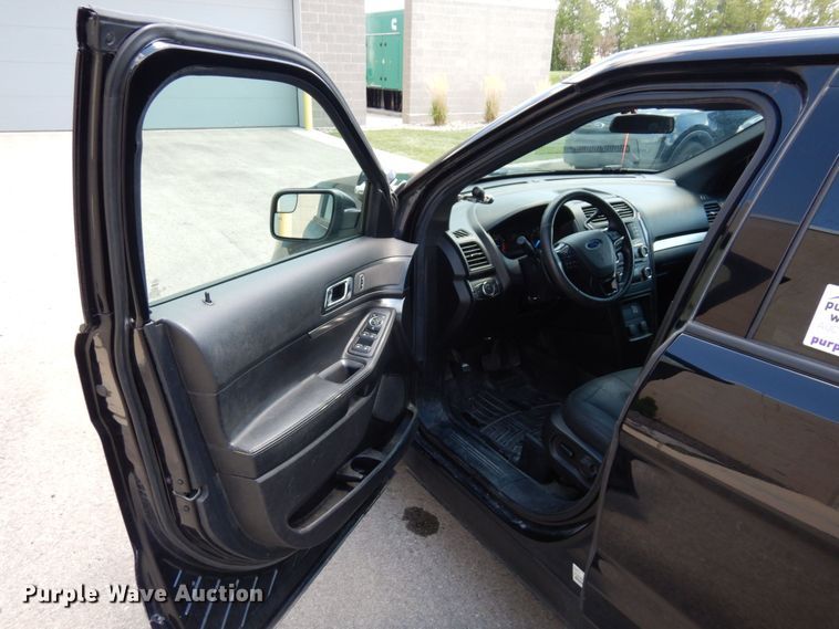 image for item DS1358 2018 Ford Explorer Police Interceptor  SUV