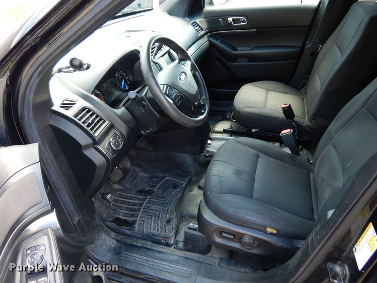 image for item DS1358 2018 Ford Explorer Police Interceptor  SUV