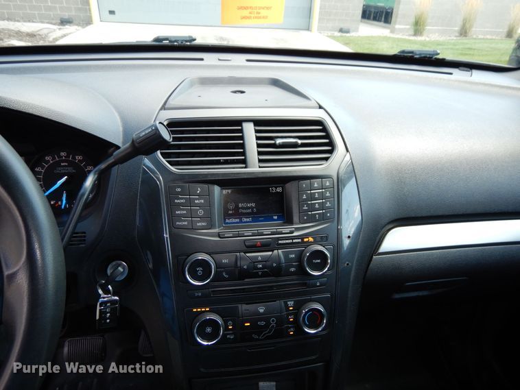 image for item DS1358 2018 Ford Explorer Police Interceptor  SUV