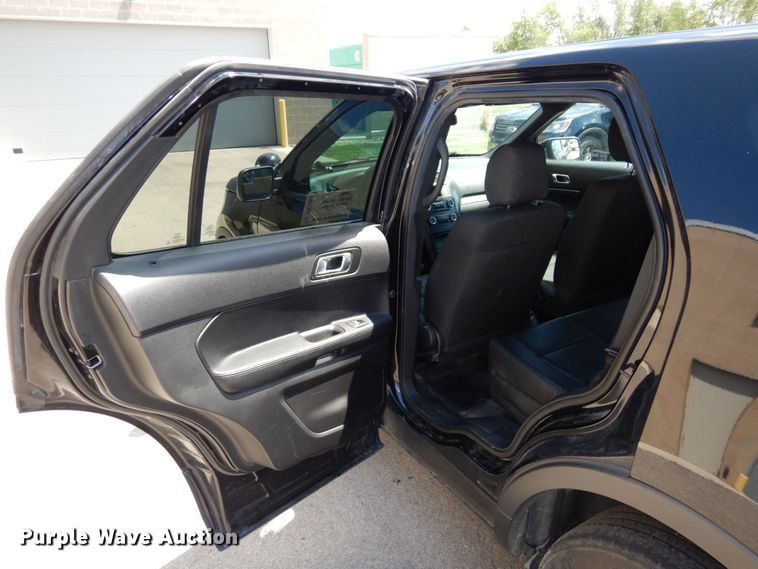 image for item DS1358 2018 Ford Explorer Police Interceptor  SUV