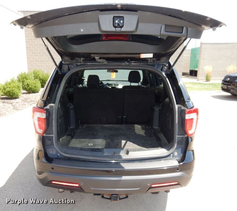 image for item DS1358 2018 Ford Explorer Police Interceptor  SUV