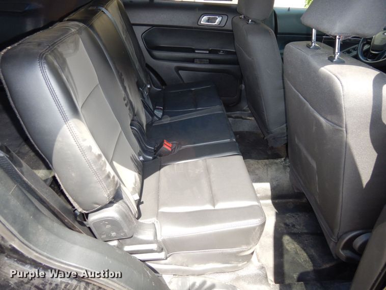 image for item DS1358 2018 Ford Explorer Police Interceptor  SUV