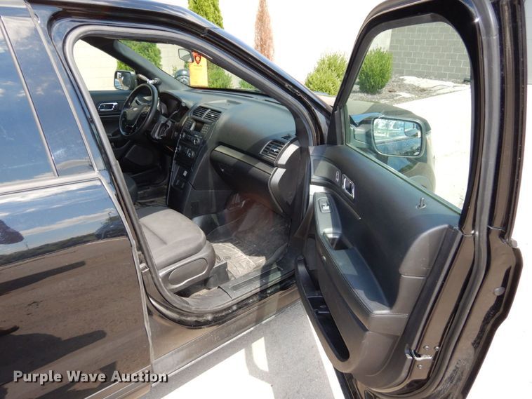 image for item DS1358 2018 Ford Explorer Police Interceptor  SUV