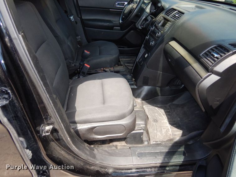 image for item DS1358 2018 Ford Explorer Police Interceptor  SUV