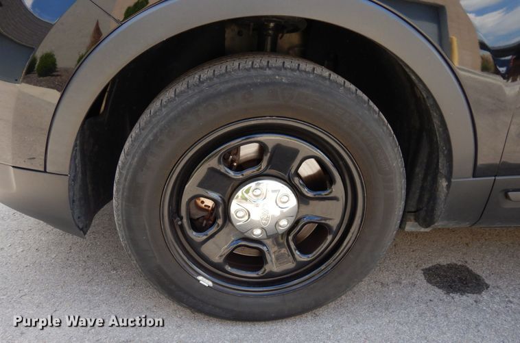 image for item DS1358 2018 Ford Explorer Police Interceptor  SUV