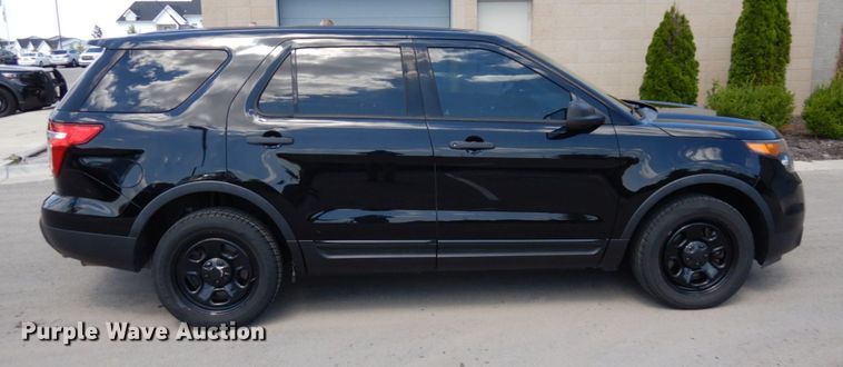 image for item DS1359 2015 Ford Explorer Police Interceptor  SUV