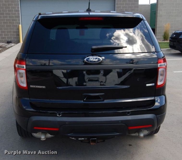 image for item DS1359 2015 Ford Explorer Police Interceptor  SUV