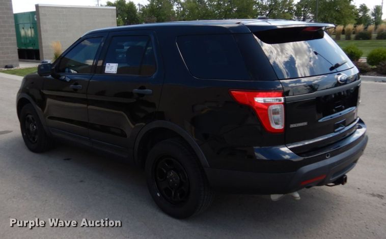 image for item DS1359 2015 Ford Explorer Police Interceptor  SUV