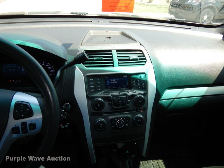 image for item DS1359 2015 Ford Explorer Police Interceptor  SUV