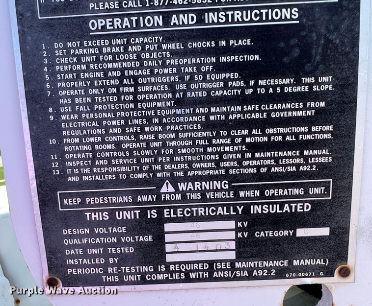 image for item IA9067 2003 Ford F450 Super Duty  bucket truck