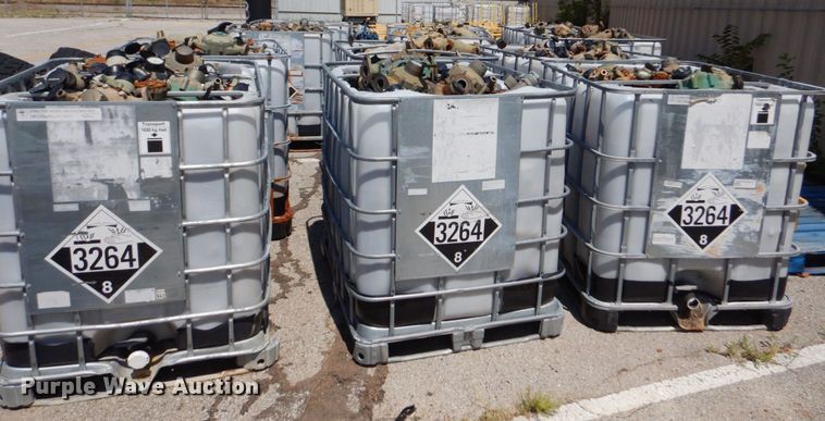 image for item JA9059 (12) totes of water meters