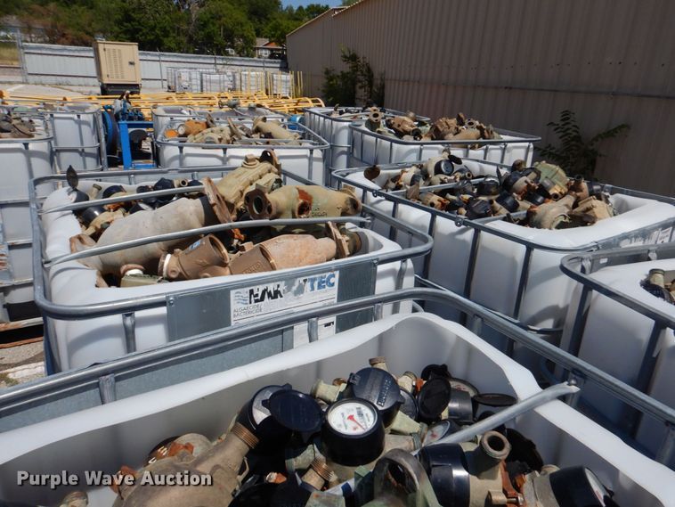 image for item JA9059 (12) totes of water meters