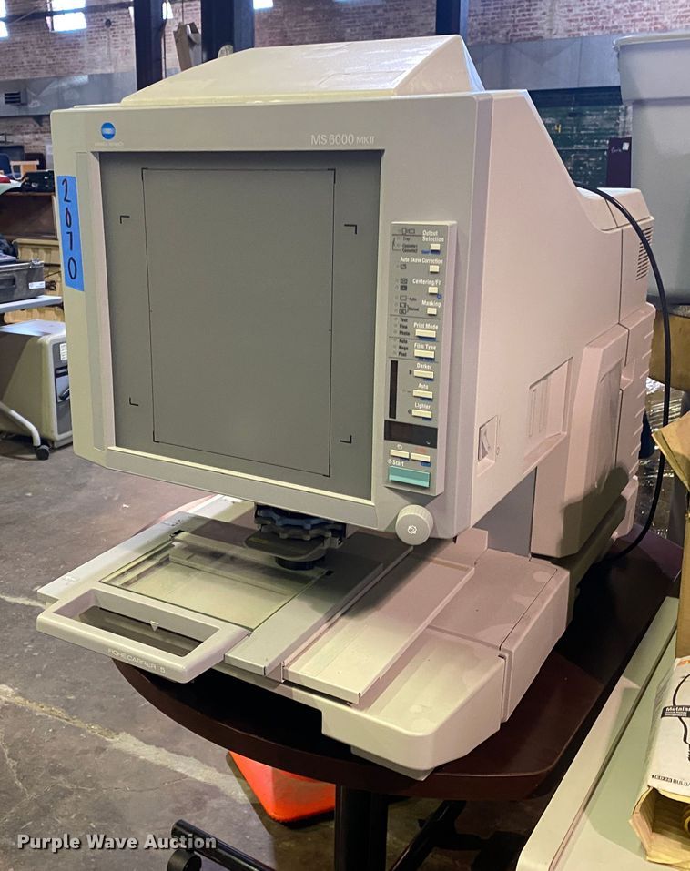 image for item JA9142 Konica Minolta MS6000 MKII microfilm reader