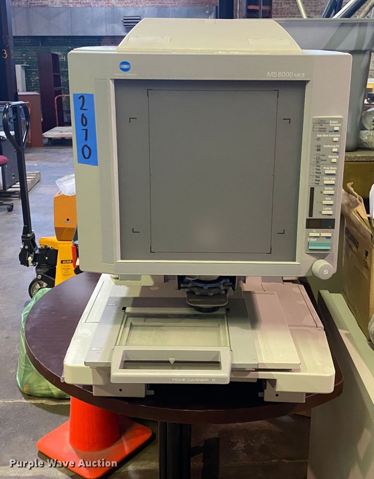image for item JA9142 Konica Minolta MS6000 MKII microfilm reader