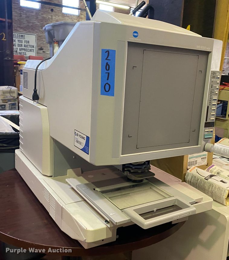 image for item JA9142 Konica Minolta MS6000 MKII microfilm reader