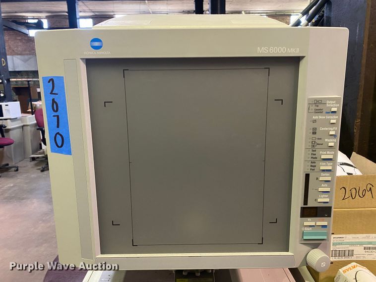 image for item JA9142 Konica Minolta MS6000 MKII microfilm reader