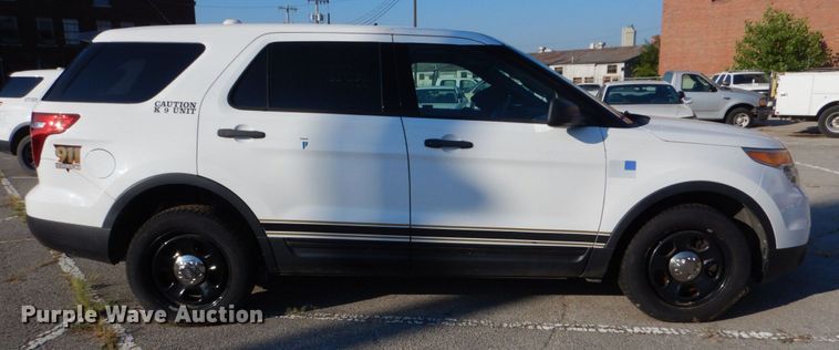 image for item JA9152 2013 Ford Explorer Police Interceptor  SUV