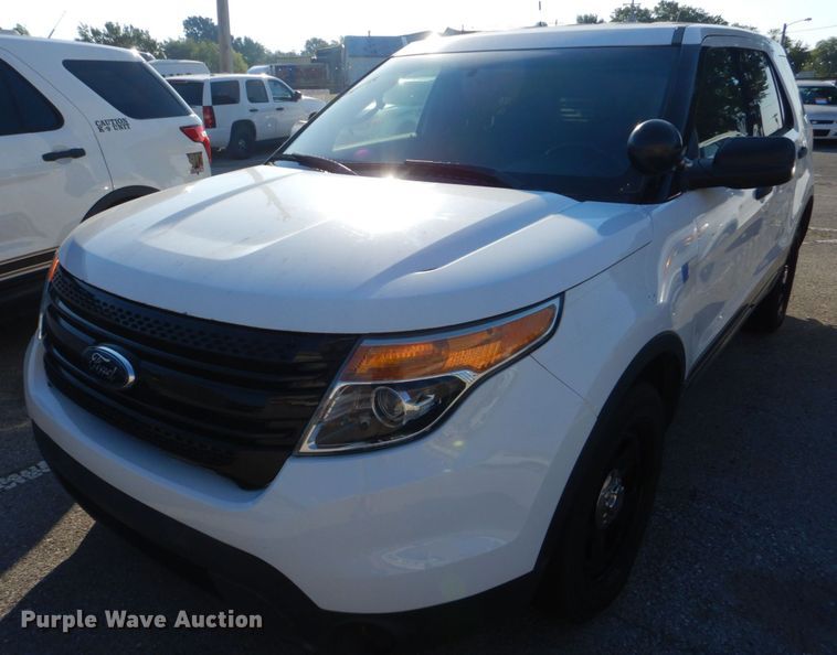 image for item JA9153 2013 Ford Explorer Police Interceptor  SUV
