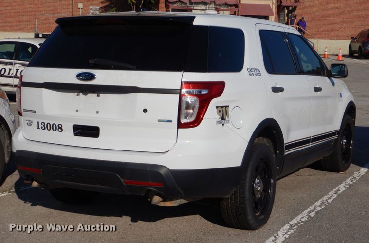 image for item JA9153 2013 Ford Explorer Police Interceptor  SUV