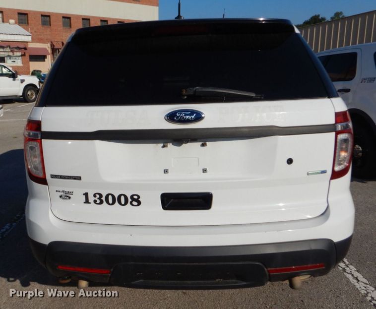 image for item JA9153 2013 Ford Explorer Police Interceptor  SUV