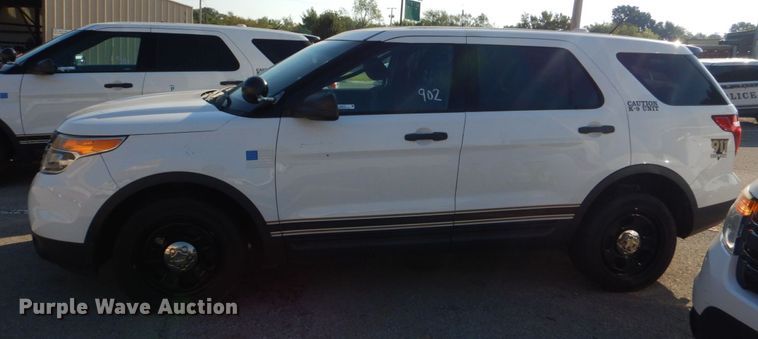 image for item JA9153 2013 Ford Explorer Police Interceptor  SUV