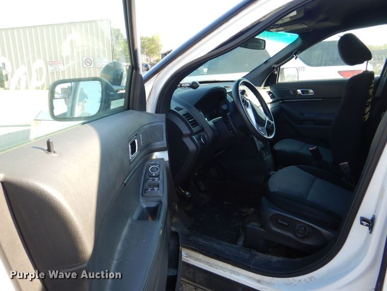 image for item JA9153 2013 Ford Explorer Police Interceptor  SUV