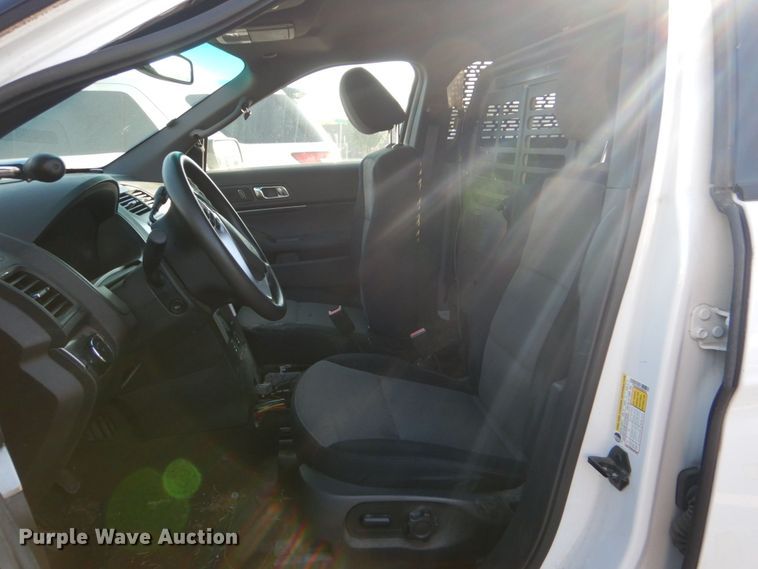 image for item JA9153 2013 Ford Explorer Police Interceptor  SUV