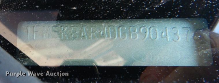 image for item JA9153 2013 Ford Explorer Police Interceptor  SUV