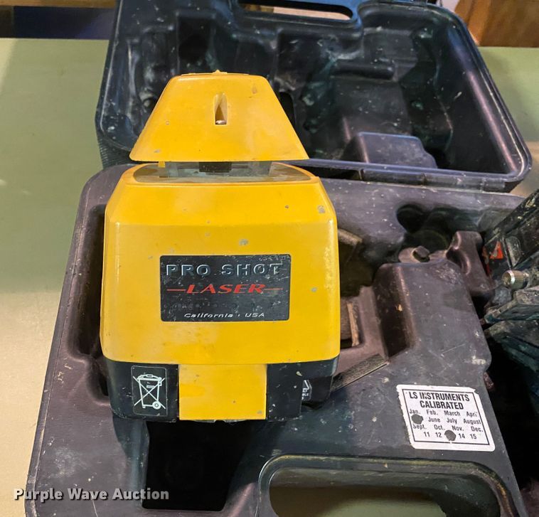 image for item JK9951 LS Instruments Alpha Pro Shot self-leveling rotary laser