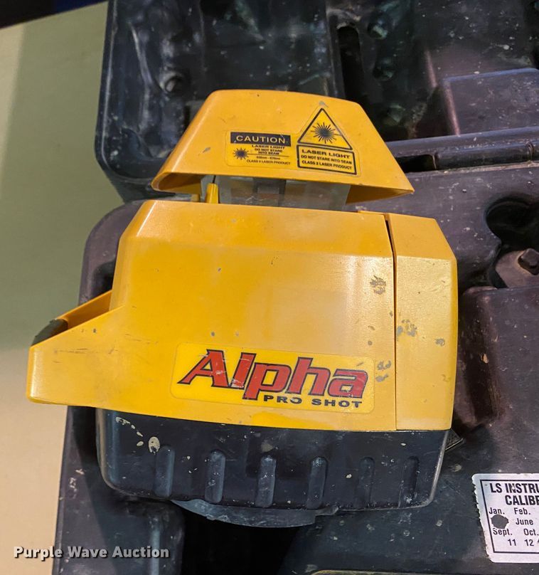 image for item JK9951 LS Instruments Alpha Pro Shot self-leveling rotary laser
