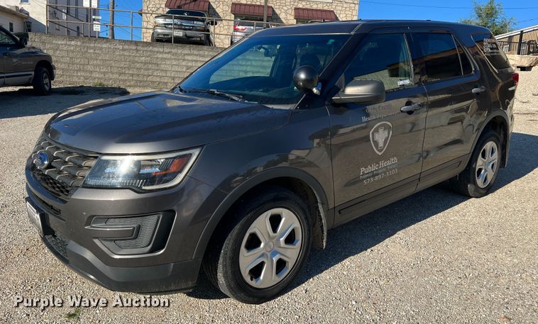 image for item JM9162 2016 Ford Explorer Police Interceptor  SUV