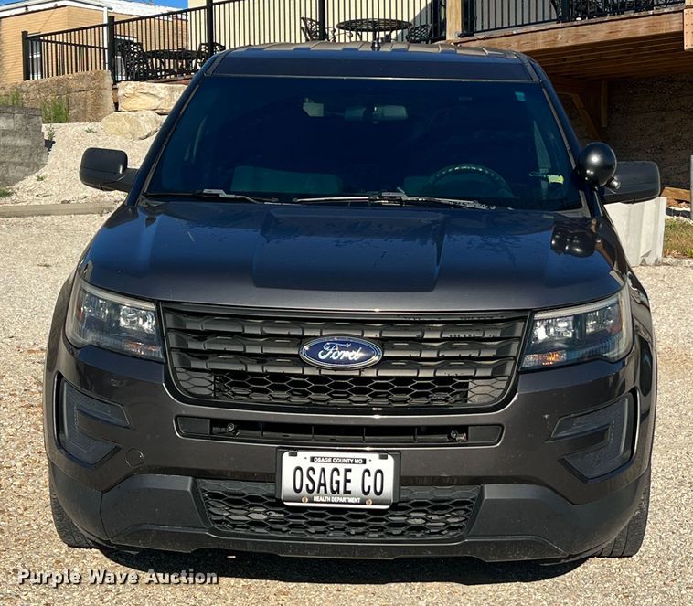image for item JM9162 2016 Ford Explorer Police Interceptor  SUV
