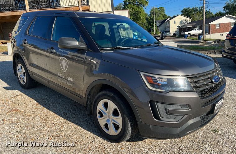 image for item JM9162 2016 Ford Explorer Police Interceptor  SUV